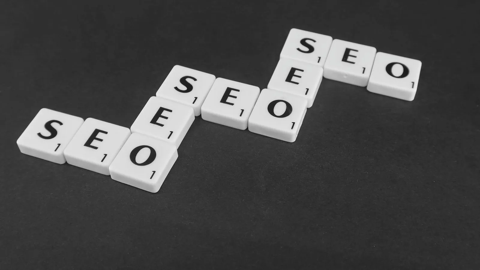 SEO spelled in Scrabble tiles, representing local SEO strategies for Redding, CA businesses