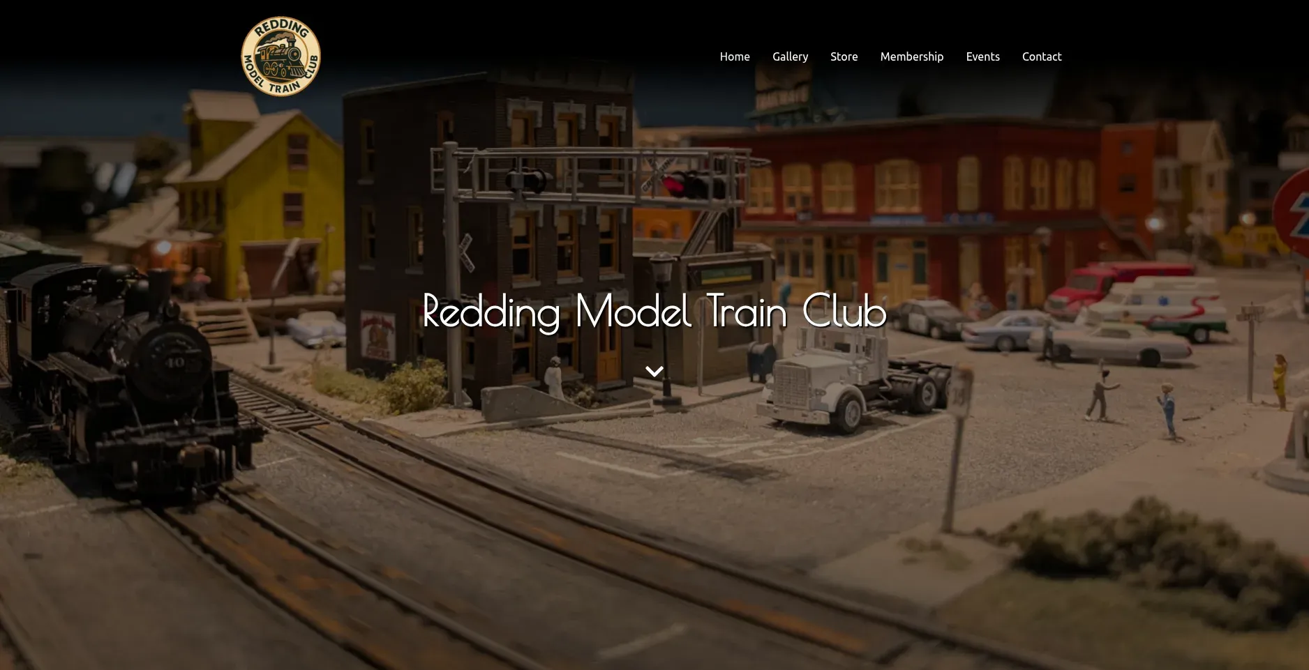 Reddingmodeltrainclub.com website by Twining Original Design