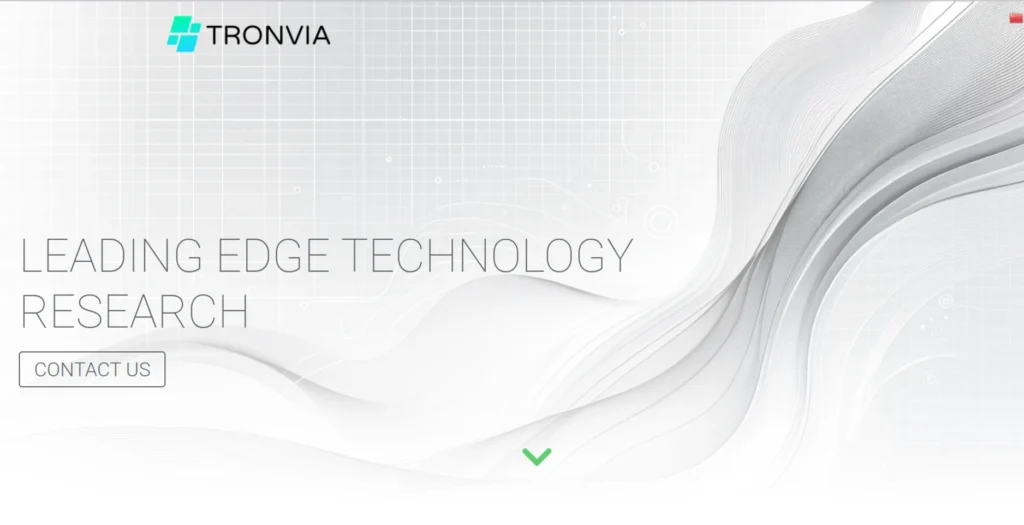 tronvia.com desktop - Twining Original Design